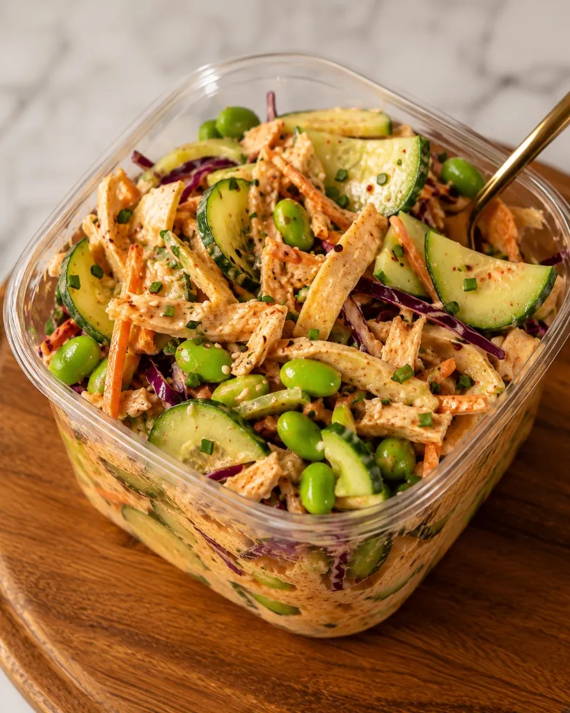 Salada completa e crocante pronta para saborear